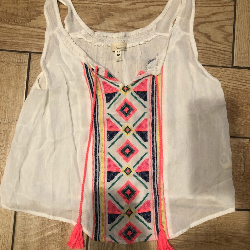 Aztec design blouse